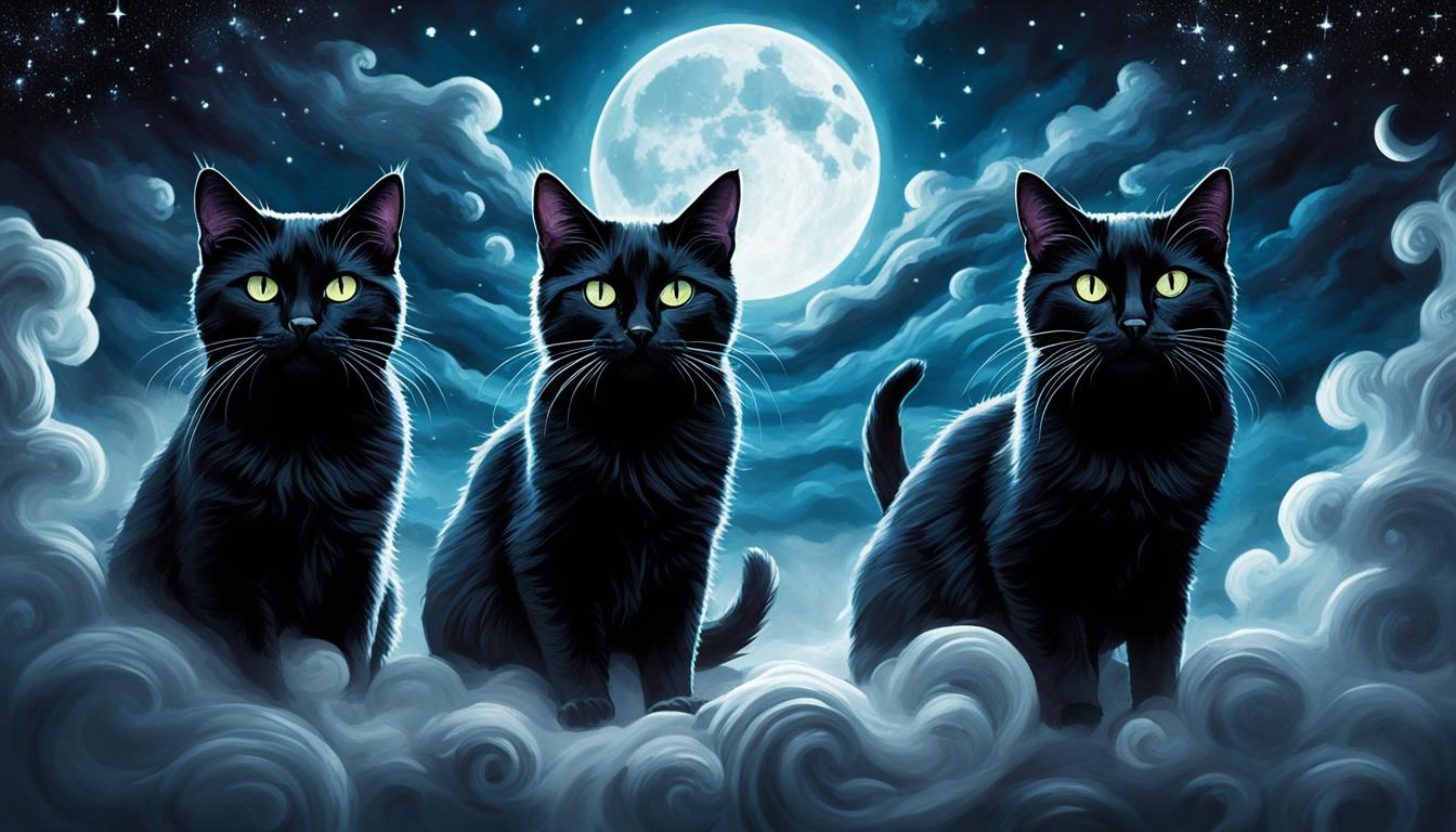 chats noirs dans les rêves